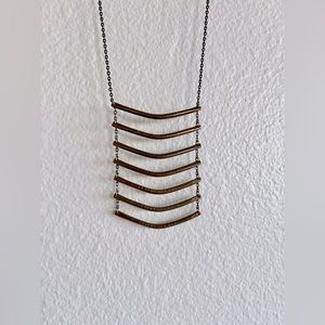 Ax+Apple Breastplate Necklace (Bronze)